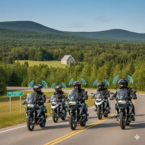 Technical drawing of a driver head showing forward CG placement to reduce spin for fast swingers.