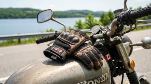 Lightweight mesh motorcycle glove brands featuring high-ventilation for humid summer riding in Southern Canada.