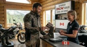Contacting a local Canadian TCX dealer for service.