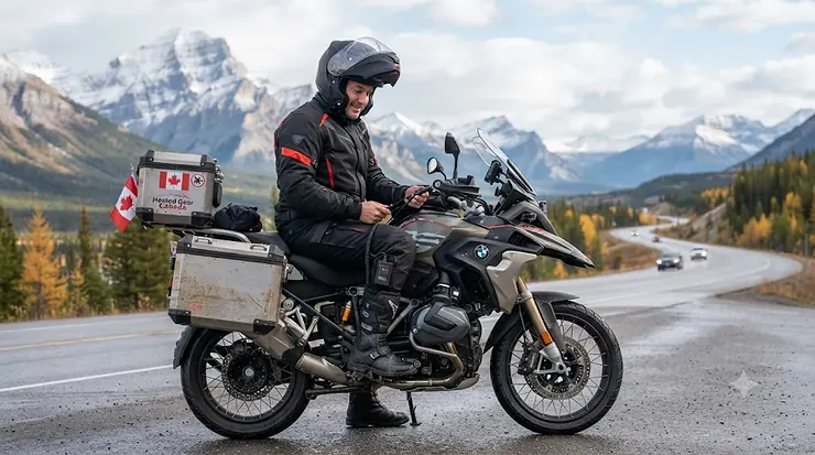 Comparison of rechargeable vs 12V heated socks for Canadian motorcycle riders in cold weather rechargeable vs 12V heated socks motorcycle.