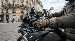 Installing heated grips for motorcycles to use with gauntlet gloves for winter commuting in Toronto.