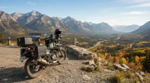 Testing a heated vest vs heated jacket liner for motorcycle riding through cold mountain passes.